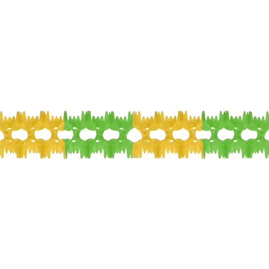 Beistle 14.5ft. Light Green & Yellow Pageant Garlands, 2ct.